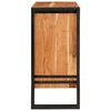 vidaXL Buffet avec tiroir Marron 66 x 33 x 70 cm Bois d'Acacia Massif