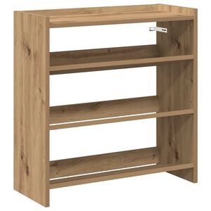 vidaXL &Eacute;tag&egrave;re &agrave; chaussures ch&ecirc;ne artisanal bois d'ing&eacute;nierie