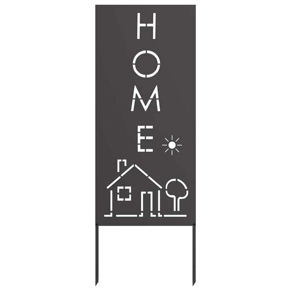 vidaXL &Eacute;cran de confidentialit&eacute; de jardin Fretwork Noir 50 x 140 cm