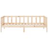 vidaXL Lit de jour sans matelas 80x200 cm bois de pin massif