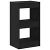 vidaXL Biblioth&egrave;que Ch&ecirc;ne noir 40 x 30 x 71,5 cm Bois d'ing&eacute;nierie