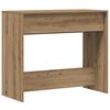 vidaXL Table console chêne artisanal 89x41x76,5 cm bois d'ingénierie