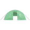vidaXL Serre avec cadre en acier vert 60 m&sup2; 12x5x2,3 m