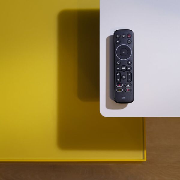 One For All Télécommande de diffusion en continu Noir
