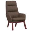 vidaXL Chaise de relaxation Taupe Tissu