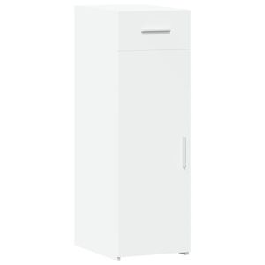 vidaXL Buffet blanc 30x42,5x93 cm bois d'ing&eacute;nierie