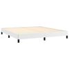 vidaXL Cadre de lit sans matelas blanc 160x200 cm similicuir
