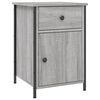 vidaXL Table de chevet sonoma gris 40x42x60 cm bois d'ing&eacute;nierie