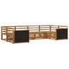 vidaXL Ensemble de canap&eacute;s d'ext&eacute;rieur 6 pcs Naturel