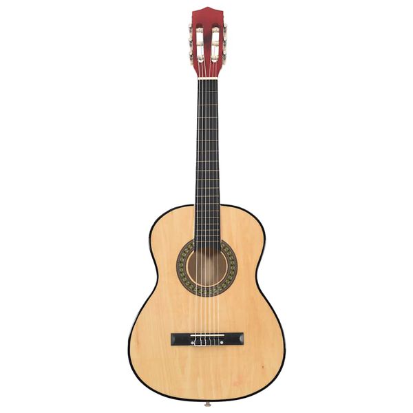 vidaXL Guitare classique pour d&eacute;butants et enfants 3/4 36" Tilleul