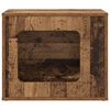 vidaXL Maison pour chat Bois ancien 51 x 30 x 42,5 cm