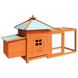 vidaXL Poulailler d'ext&eacute;rieur