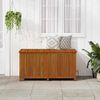 vidaXL Boîte de rangement de jardin 150x80x75 cm Bois d'acacia solide