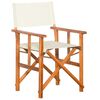 vidaXL Chaise de metteur en sc&egrave;ne Bois massif d'acacia