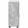 vidaXL Buffet FLORIN Gris b&eacute;ton 88,5 x 30,5 x 73 cm Bois d'ing&eacute;nierie