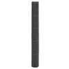 vidaXL Membrane anti-mauvaises herbes noir 1x50 m PP
