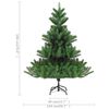 vidaXL Sapin de No&euml;l artificiel Nordmann avec LED et boules Vert 180cm
