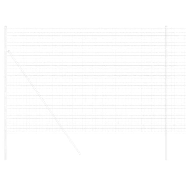 vidaXL Clôture Euro Argent 1.6 x 10 m