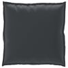 vidaXL Coussin Noir 70 x 70 x 12 cm Tissu Oxford