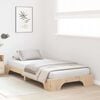 vidaXL Cadre de lit Pin massif 90 x 200 cm Bois massif en pin