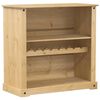 vidaXL Armoire &agrave; vin Corona 107,5x51x105,5 cm bois de pin massif