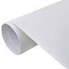 vidaXL Film de voiture Blanc mat 100x150 cm