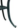 vidaXL Table de jardin vert &Oslash;48x53 cm aluminium coul&eacute;