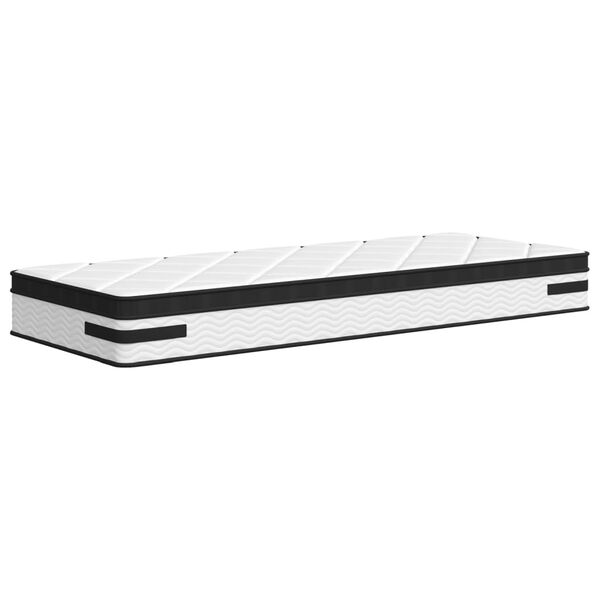 vidaXL Matelas &agrave; ressorts ensach&eacute;s moyen plus 80x200 cm