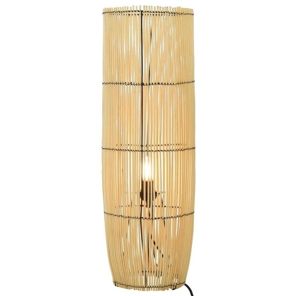 vidaXL Lampadaire sur pied Osier 84 cm E27