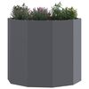 vidaXL Jardini&egrave;re Anthracite 60 x 60 x 50 cm Acier