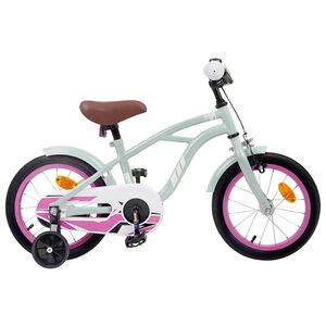 vidaXL V&eacute;lo pour Enfants 16 Pouces pour 4-6 ans Vert clair