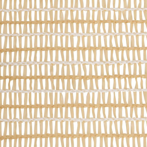 vidaXL Filet brise-vue Beige 1,5x50 m PEHD 150 g/m&sup2;