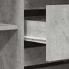 vidaXL Buffet Gris béton 120 x 41 x 75 cm Bois d'ingénierie