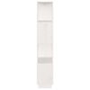 vidaXL Bibliothèque/Séparateur de pièce Blanc 51x25x132 cm Pin massif