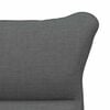 vidaXL Fauteuil relaxant Gris foncé 69 x 74 x 93 cm tissu