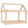 vidaXL Lit pour chien 81x60x70 cm Bois de pin solide