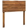 vidaXL T&ecirc;te de lit en bois brut ROSTOCK Naturel 80 cm