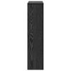 vidaXL Cache-Radiateur Ch&ecirc;ne noir 78 x 20 x 82 cm Bois d'ing&eacute;nierie