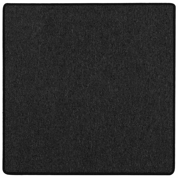 vidaXL Tapis Couloir Anthracite 100 x 100 cm 100% Polypropyl&egrave;ne