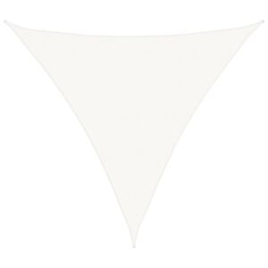 vidaXL Voile d'ombrage 160 g/m&sup2; Blanc 6x6x6 m PEHD