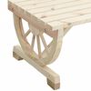 vidaXL Salon de jardin 2 pcs bois de sapin massif