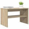vidaXL Meuble TV Ch&ecirc;ne Sonoma 60 x 35 x 40 cm Bois d'ing&eacute;nierie