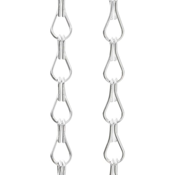 vidaXL Moustiquaire de porte &agrave; cha&icirc;ne 90x212 cm aluminium