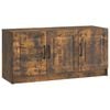 vidaXL Meuble TV Ch&ecirc;ne fum&eacute; 99 x 34,5 x 47 cm Bois d'ing&eacute;nierie
