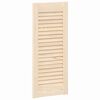vidaXL Porte d'armoire à persiennes 69x29,5 cm bois de pin massif