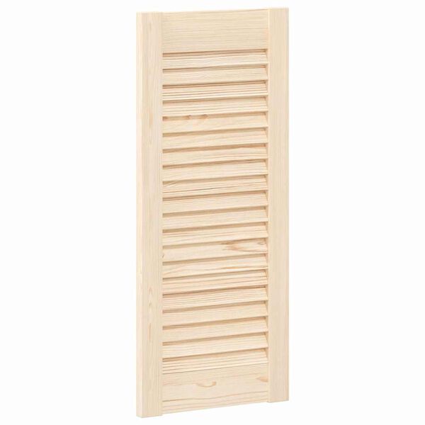 vidaXL Porte d'armoire à persiennes 69x29,5 cm bois de pin massif