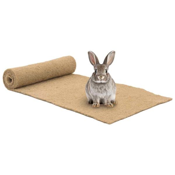 vidaXL Tapis de chanvre pour rongeurs 0,5x1 m 5 mm