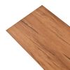 vidaXL Planches de sol 18 pcs Marron 5,26 m&sup2; PVC