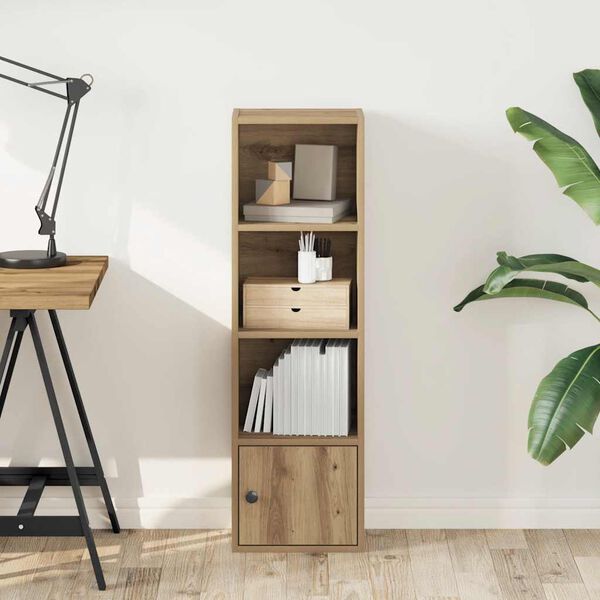 vidaXL Biblioth&egrave;que ch&ecirc;ne artisanal 31x24x102 cm bois d'ing&eacute;nierie