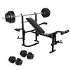 vidaXL Ensemble de banc de musculation